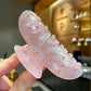 Elegant Acrylic Hair Claw Clip with Rhinestone Embellishments,Pink Bow Design,Anti-Slip Grip,Fashionable Daily Wear Accessory