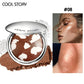 Pearlescent Sparkle Highlight Palette Bronze Shimmer Fine Powder Cream Glitter Eyeshadow Blusher Shiny Face Brightening Makeup