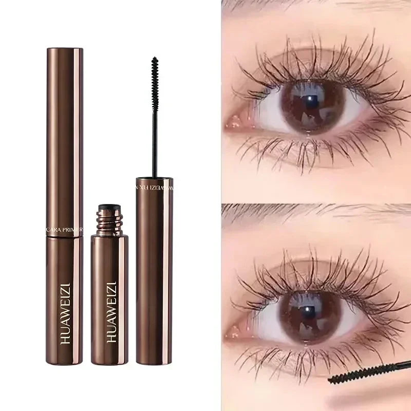 Waterproof 4D Mascara Thick Long Smudge-proof Plump Encrypted Long-lasting Curling Large Eye Makeup Makeup Tools