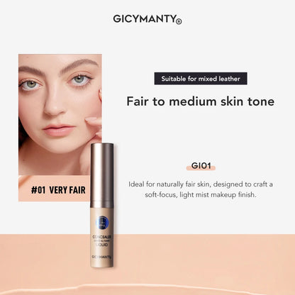 Vacuum Concealer Liquid Foundation Make-up Is Moist Delicate And Not Easy To Take Off Makeup