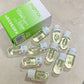 7/10/30 Capsules of Green Cleansing and Makeup Remover Oil, Emulsified, Refreshing, Mild, Non-Irritating, Portable for Travel