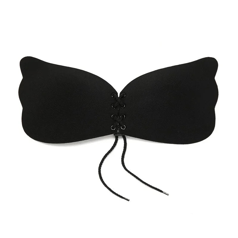 1/2pairs Silicon Adjustable Nipple Bra Tape Invisible Lift Push Up Bra Breathable Adhesive Reusable Breast Pad Bra