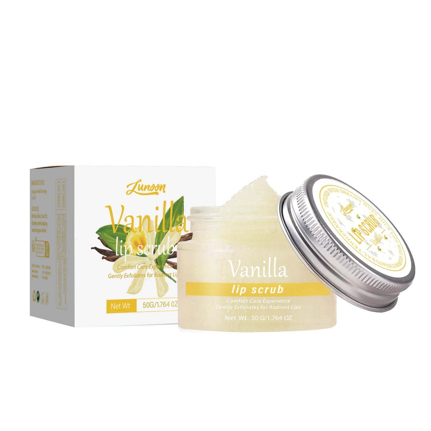Lip scrub 50g brighten exfoliating lip  raspberry vanilla coconut watermelon lip moisturizing gift for women