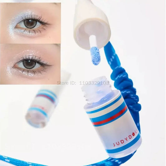 Judydoll Shimmer Metallic Glitter Eyeshadow Highly Pigmented Long Lasting Waterproof Liquid Matte Shadow Eye Makeup Cosmetics