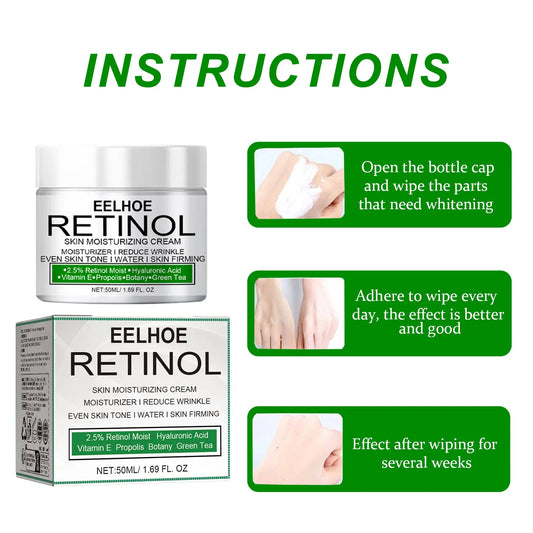 Anti-Aging Retinol Cream Deep Moisturizing Removing Wrinkle Firming Lifting Nourishing Elbow Armpit Skin Body Whitening Cream