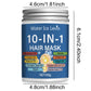 10-in-1 Hair Mask: Rosemary, Batana, Chebe, Argan, Pumpkin, Almond, Jojoba Oils For All Hair Types. Keratin Enriched.
