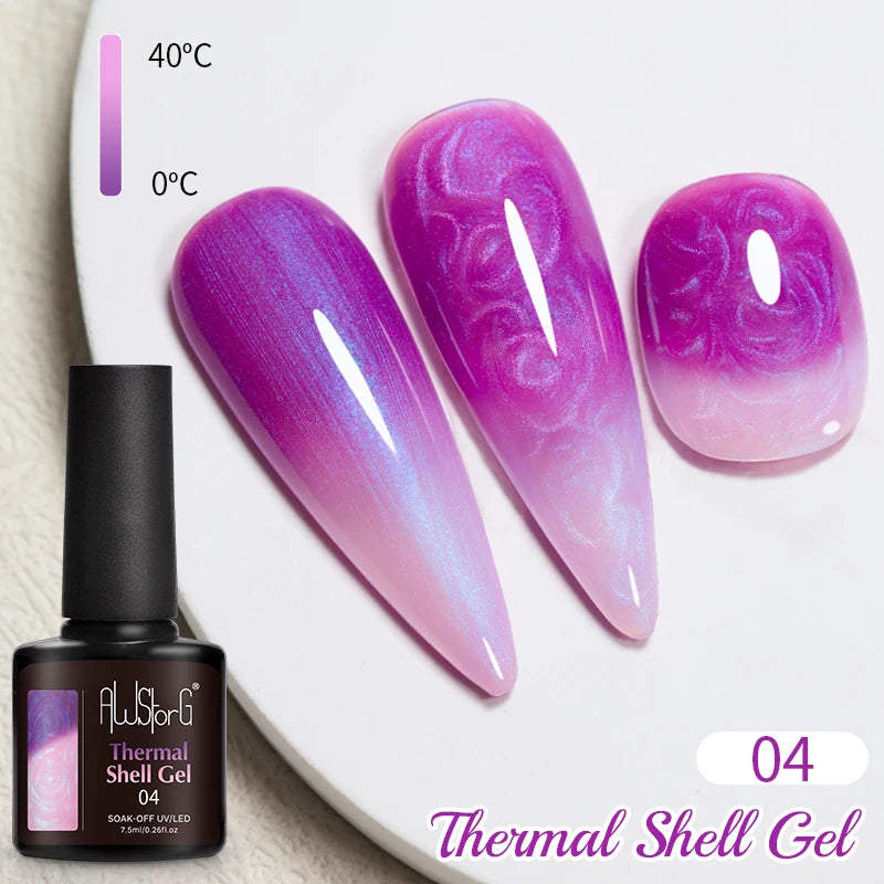 7.5ML Pink Blue Nail Gel Cat eye Semi Permanent Nail Art Soaking UV LED Nail Salon DIY Nail Salon Gel For Autumn And Winter