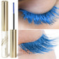 10-Color Ultra-fine Brush Mascara Strong and Lasting Content and Length, Waterproof Prolonged Eye Lash Makeup Black Red Purple