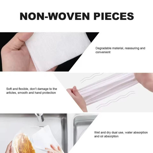 100/200PCS Cleansing Makeup Cotton Piece Disposable Stretch Cosmetic Cotton Piece Makeup Remover Facial Cleansing Tools