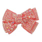 Rhinestone Bow Hair Clips Sweet Ribbon Barrette Baby Girls Sparkling Crystal Hairpins For  Children Kids Headwear Accessories