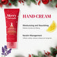 Merry Christmas 110ml Skin Care Gift Set - Hand Body Feet Cream with Nail Pen, Natural Verbena Cedarwood Sandalwood Fragrance