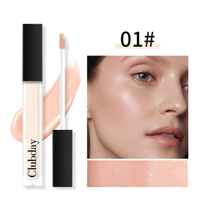 Liquid Concealer - Lightweight Eye Coverage for Dark Circles & Tattoos, Waterproof Buildable Formula, Single Shade Tube Makeup