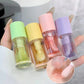 Moisturizing Honey Lip Gloss Fading Lips Lines Lips Care Essence Oil Transparent Grape Purple Lemon Green Nutritious Lip Oil