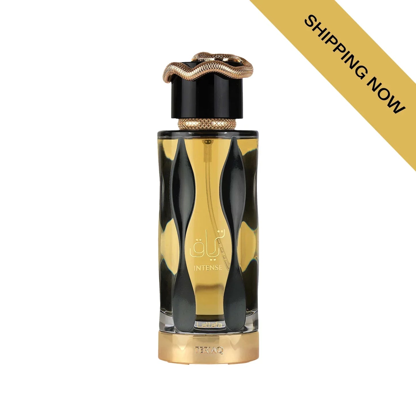 Lattafa Teriaq Intense EDP 3.4oz – Sweet Amber Oud Unisex Perfume, Long Lasting Luxury Gift for Men & Women