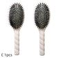 Fried Dough Twists Boar Bristle Hair Brush Scalp Massage Comb Professional Salon Grade Detangling Hairbrush 1Pcs
