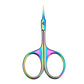Cuticle Scissors Stainless Steel Curved Blade Scissors Trimming the Fingernails Eyelash Eyebrow Dead Skin Small Nail Scissors