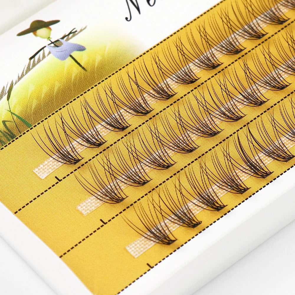 40/30/20D Cluster Eyelash Extension 1Box/60 Bundle Natural Thick Mink Lashes Russian Individual Eyelash bunches Wholesale Cilia