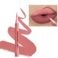 Matte Lip Liner Pencil Waterproof Smooth Application Smudge-Proof Moisturising Highly Pigmented 6 Colors Lip Contouring Makeup