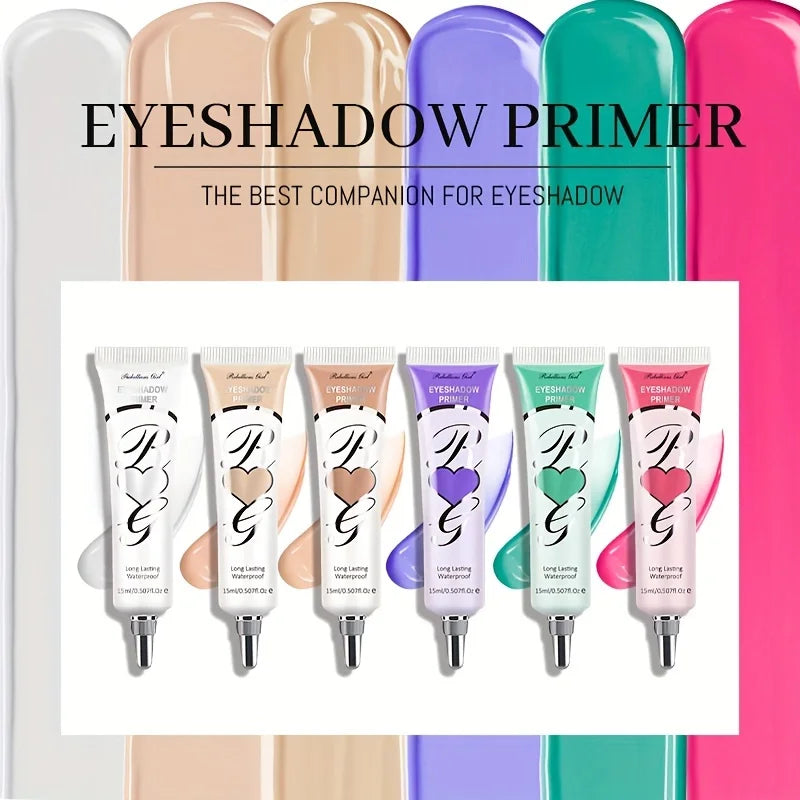 3pcs Matte Eye Shadow Primer Suitable for Oily Eyelid Eye Makeup Base Waterproof and Stain Resistant,Durable Cream Liquid Makeup