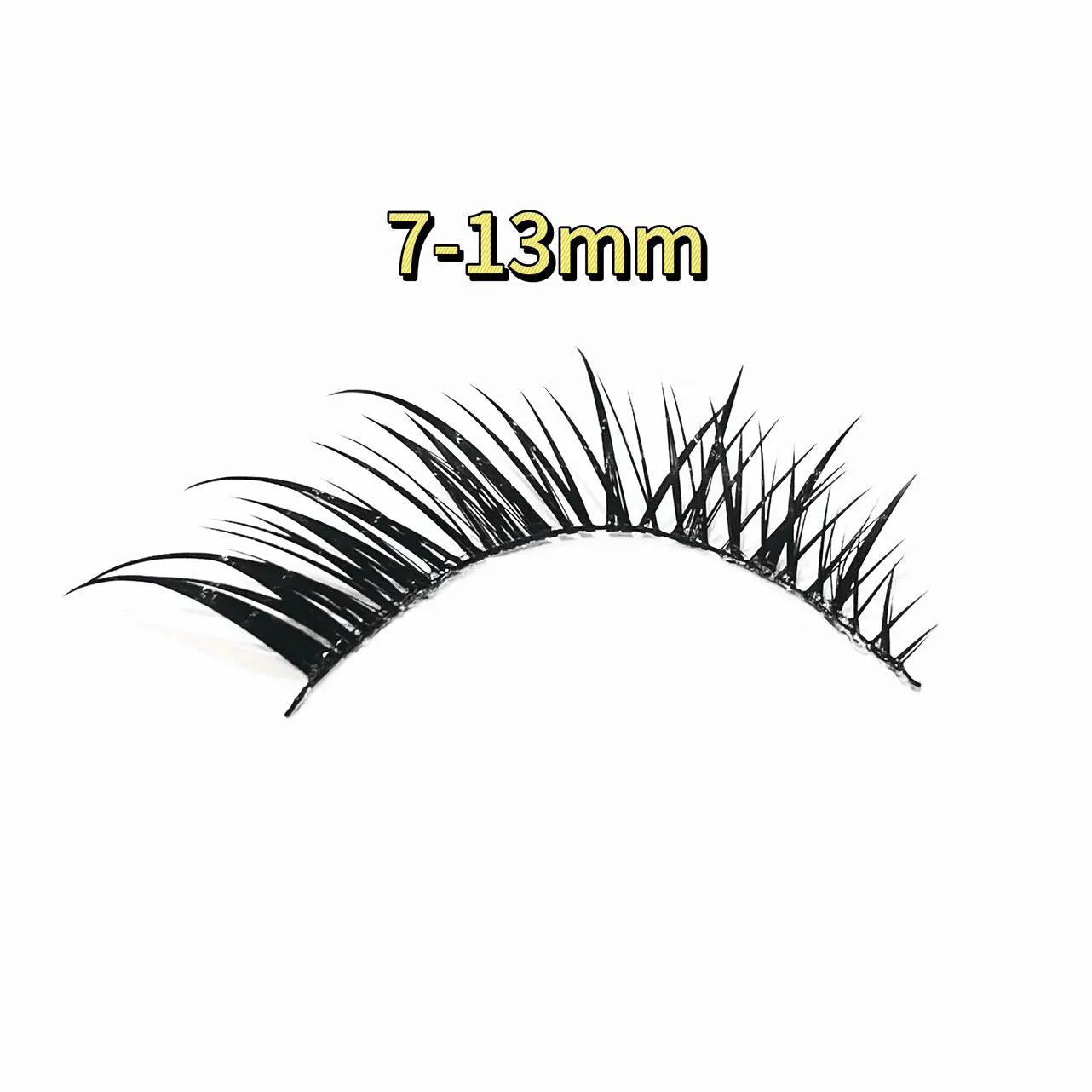 Fox Lash Clusters False Eyelashes Winged Lashes Clusters Manga Lashes Diagonal Flare Eyelashes Faux Cil Eye Lashes