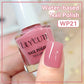 LILYCUTE 7ml Water-Based Nail Polish 40 Colors Long Lasting Quick Drying No Need of Lamp to Cure Nail Supplies For Nail Manicure