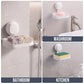 TAILI Soap Rack No Drilling Wall Mounted Suction Cup Soap Holder Soap Sponge Dish Bathroom Accessories Soap Dishes