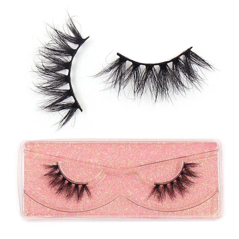 Half Eey Lashes Soft Mink Lashes Reusable Foxy Eyes False Eyelashes Natural Fluffy Makeup Tools Extension Fake Lashes Maquiagem