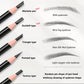 Tear Off Pull Line Eyebrow Pencil, Not Sharpen Need Eyebrow Pencil, Natural Color Rendering, Sweat Proof And Smudge Proof Eyebro