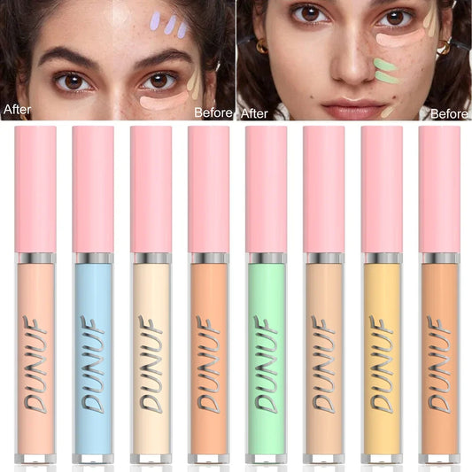 Waterproof Liquid Concealer Stick Foundation & Moisturizer Orange & Green Color Correcting Covers Acne Dark Circles & Contours