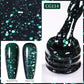BORN PRETTY 10ml Sparkling Glitter Reflective Gel Nail Polish Sparkly Holo Shiny Pink Silver Black Gel Nail Art Salon Varnish