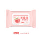 Peach makeup remover wet wipes remove facial makeup, cleanse the skin, refresh and remove makeup