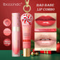 Lip Combo 2pcs Strawberry Moisturizing Lip Gloss&Lip Oil Nourishing Liquid Balm Christmas Makeup Gift Set for Women Lip Gloss