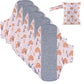 BIAI 5PCS Anti-slip Graphene Sanitary Pads With Wet Bag Reusable Care Pads Breathable Maternity Menstrual Pads For Women 20*23CM
