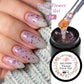 5ml Pink Dried Flower Nail Gel Polish Semi Permanent Natural Flower Fairy Nail Art Gel Soak Off UV Painting Varnishes For Nails