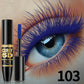 9 Colors 5D Silk Mascara with Big Eye Waterproof Lengthened Sweat-proof Long Lasting Purple Green Black Mascara Korean Makeup