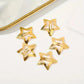 10 Pieces Pentagram BB Hairpins Metal Barrettes Five-pointed Star Bangs Side Clips Gold Star Hair Clips Hair Accessories