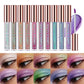 Women Pearlescent Face Liquid Eyeshadow Highlighter Shiny Eyeliner Glitter Eyeshadow Waterproof Brighten Eyes Makeup Beauty
