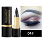Miss Rose Black Long-Lasting Eye liner Pen Makeup 24-Hour Waterproof Gel Eye Shadow Eyeliner Pencil Kajal Eye Shimmer Cosmetics
