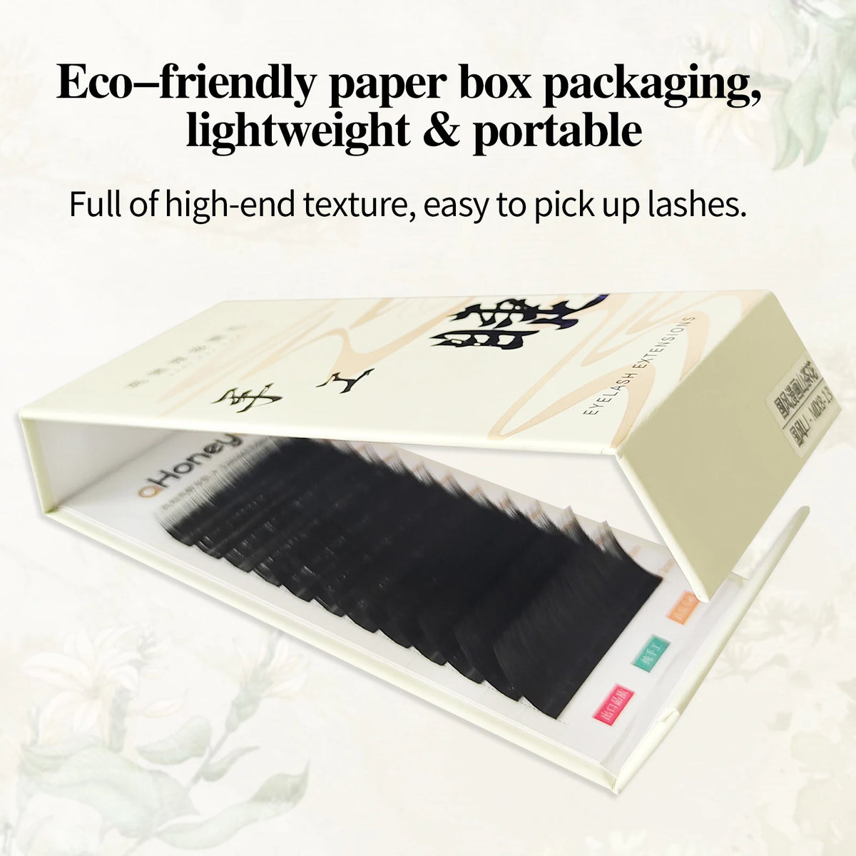 Honey Eyelash LB LC LD Camellia Eyelash Flower Eyelashes Faux Mink Soft Volume Premade Fan Lashes Japanese and Korean Eyelash