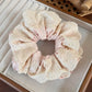 Spring Sweet Lace Hair Scrunchies Headbands for Women Girls Fashion Hair Rope Female Tie Ponytail Rubber Band Decoration Retro