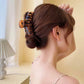 4PCS women's multi-color resin flower simple and fashionable French elegant hair clip