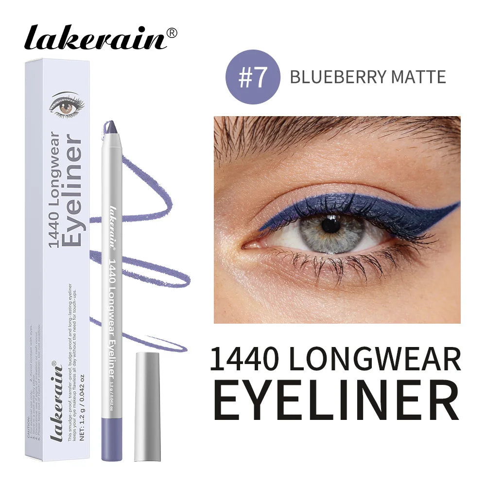 Longwear Eyeliner Smooth Precise Tip Waterproof Smudge-proof Long Lasting Wear Rapid Shaping Soft Mist Makeup Smokey Eyeliner