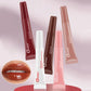 Water Glow Plump Lip Color Liquid Lip Gloss - Cream Moisturizing Non-greasy Lip Oil Gel Lip Care Balm Hydrating Shine