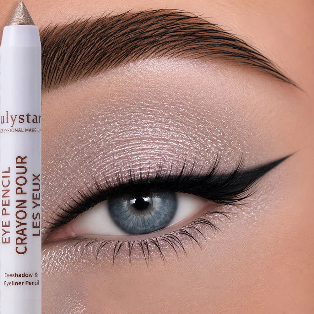 1Pc Eyeshadow Stick Matte and Shimmery Highlighter Perfect for 3D Eye Makeup Waterproof   Sweatproof Eye Painted Stick