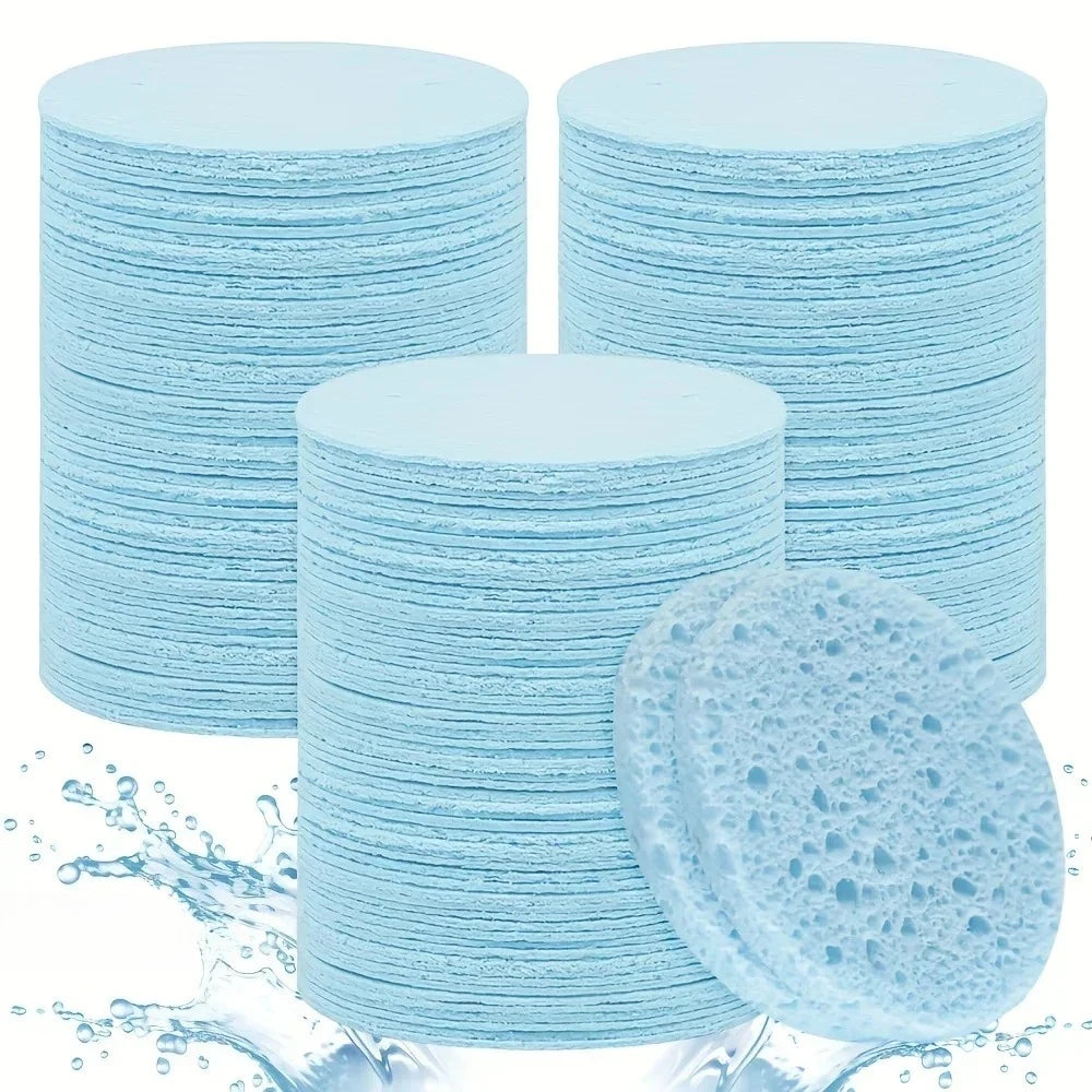 50/20/10PCS Compressed Facial Sponge Cosmetic Hydrotherapy Sponge Suitable for Daily Cleansing Makeup Removal and Exfoliation