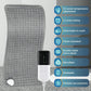Hailicare Electric Heating Pad Multifunctional Physiotherapy Heating Pad Heating Blanket Cushion 10 Levels Temperature Adjustment 4 Levels Of Timing For Hands Back Legs Shoulders Neck Spine Pain Relief Winter Warm,Holiday Gif