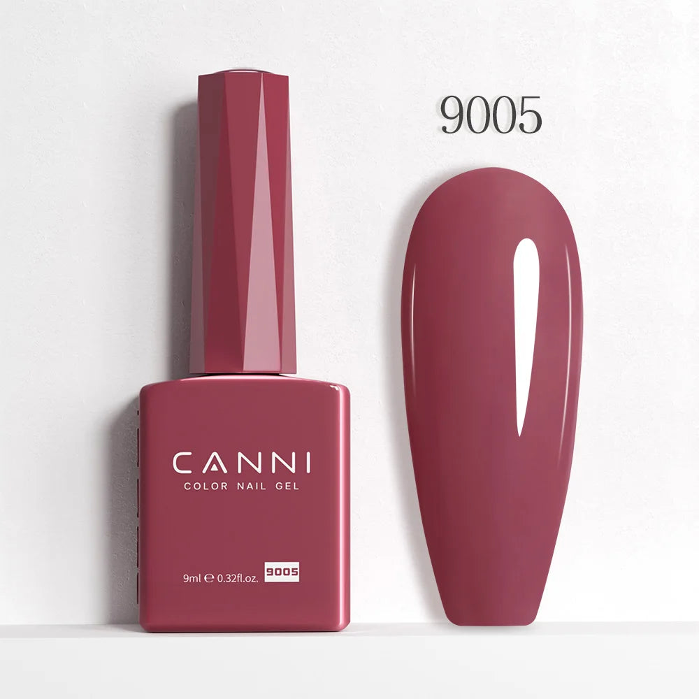 CANNI Gel Nail Polish Glitter Diamond Sparkle Color Collection Gorgeous Color HEMA FREE Soak Off UV LED Semi Permanent AurorGel