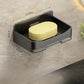 Bathroom Free-Punching Wall Mounted Soap Holder Soap Sponge Holder Organizer Double Drainage Soap Dish Bathroom Accessories