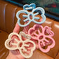 New Candy Color Cat Bow Hair Clip Plastic Claw Clip Fashion Crab Hair Clip For Girls Sweet Hair Claw Women Hair Accessories