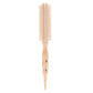 New Type Professional Wood Round Curly Combs For Women Hairdressing Massage Brush Salon Barber Aluminum Tube Hair Styling Comb